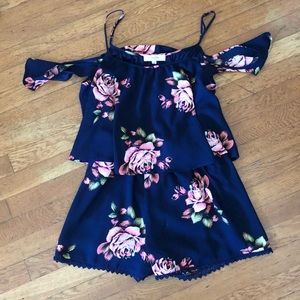 Floral Romper